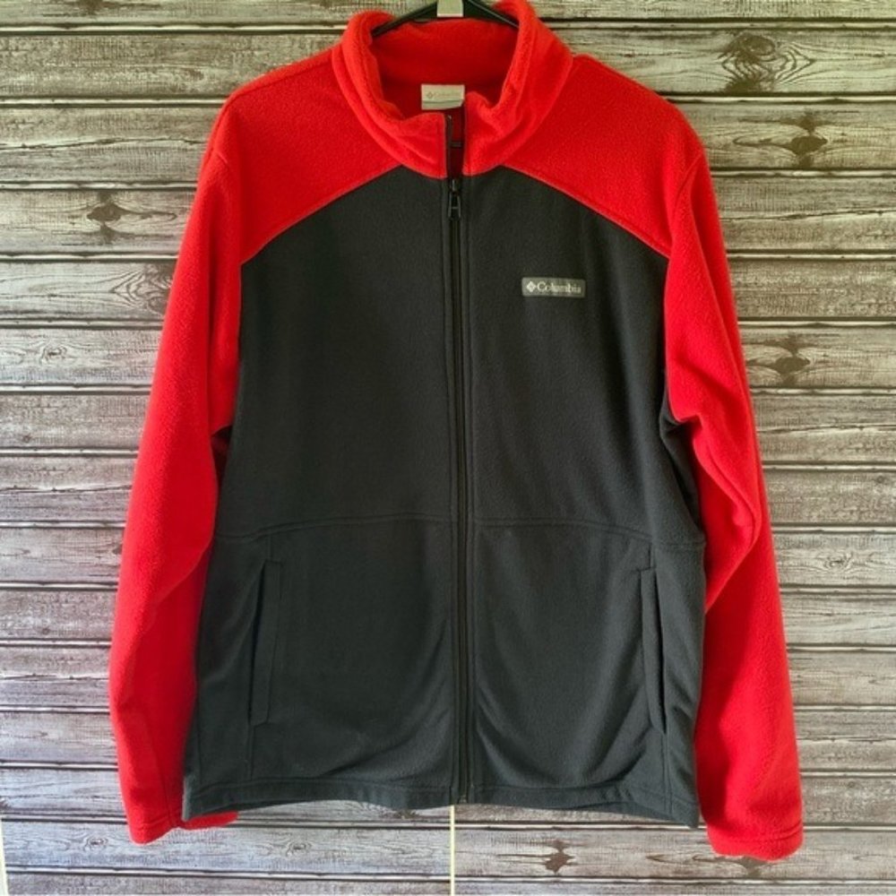 Columbia Men's Full-Zip Fleece Jacket Size L
